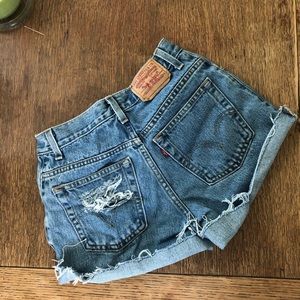 Levi’s vintage high waisted shorts